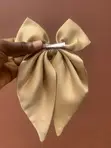 Handmade Satin Hair Bow - 1