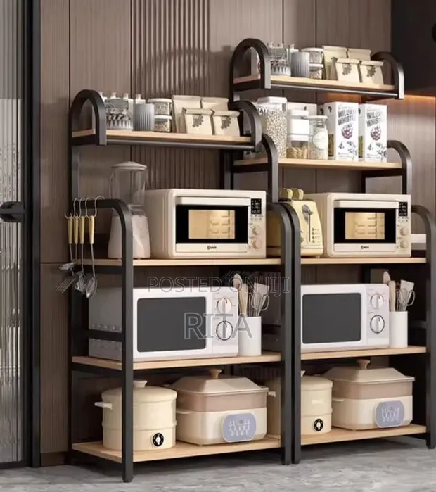 5 Tier Multipurpose Kitchen Rack - 1