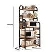 5 Tier Multipurpose Kitchen Rack - 2