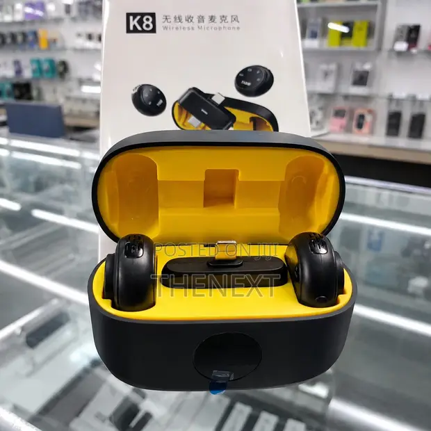 NFC Premium Wireless Clip-On Microphone - 1