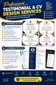 Professional CV & Testimonial Design Service - 1