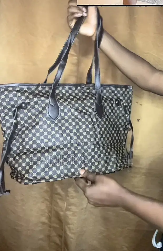 AAKS Leather Tote Bag - 1