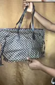 AAKS Leather Tote Bag - 1