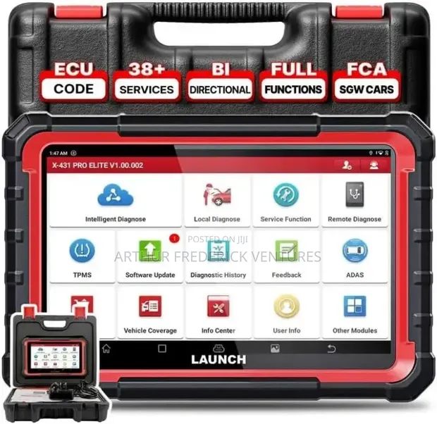 Launch X431 PRO Elite Car Programmer & Diagnostic Tool - 1