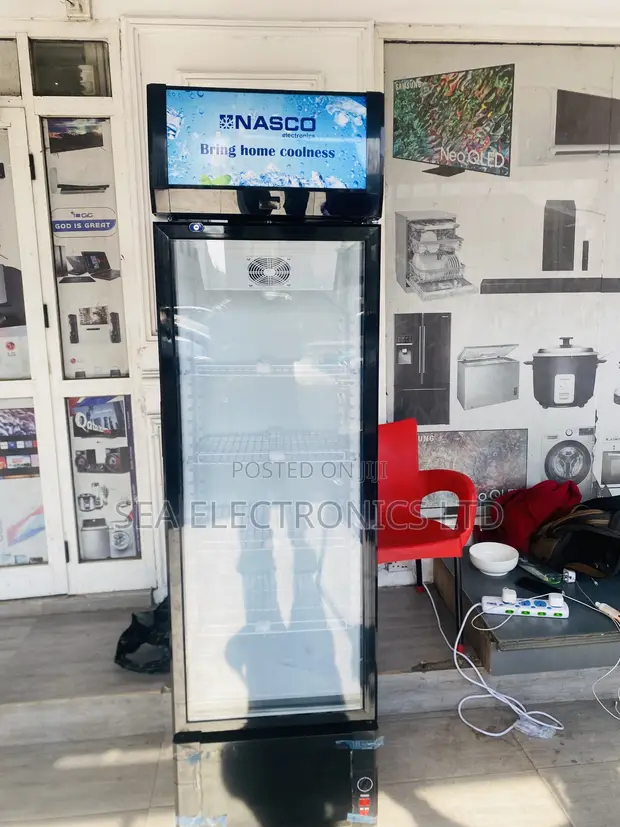 Nasco 298L Single Door Display Fridge - 1