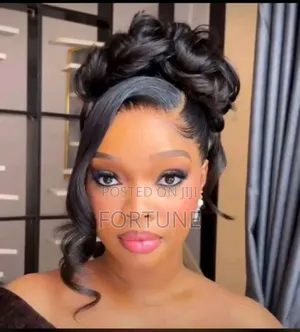 Frontal Wig, Pixie Curls & STW Hair