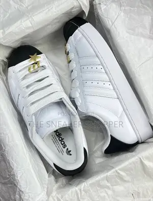 Adidas Superstar Bonega Platform Sneakers - White