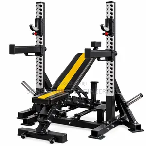 Multi-Functional Commercial Bench Press & Squat Rack