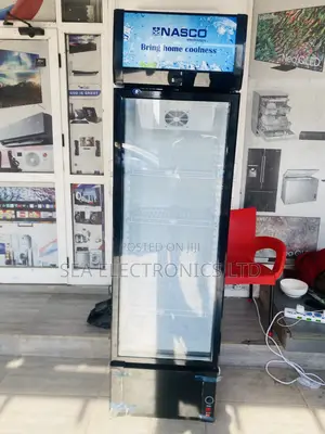 NAS-FL360-1DR Refrigerator with Glass Display Door