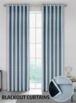 Luxurious Total Blackout Curtains - 2 Panels - 3