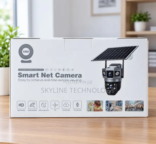 4G V380 Dual Smart Net Camera (Solar) - 1