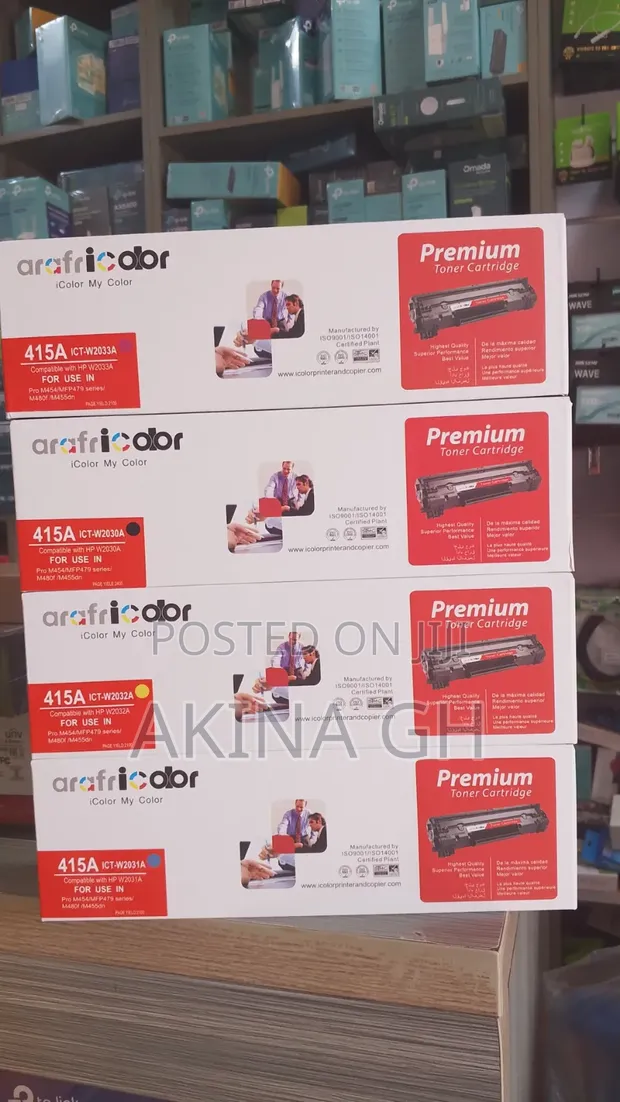 Africolor Premium Toner Cartridge 415A Black - 1