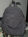 Unisex Waterproof Backpack - Black/Ash - 2