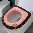 A&S Pink Overcoat Toilet Seat Cover - 2