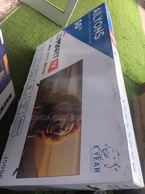 Ailyons 50" Smart TV - Brand New