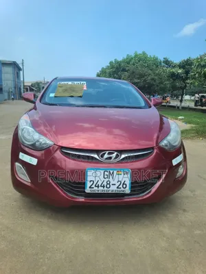 2013 Hyundai Elantra Limited Sedan FWD 1.8L Red