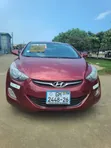 2013 Hyundai Elantra Limited Sedan FWD 1.8L Red - 1