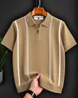 Luxurious Knitted Polo Shirt - 3