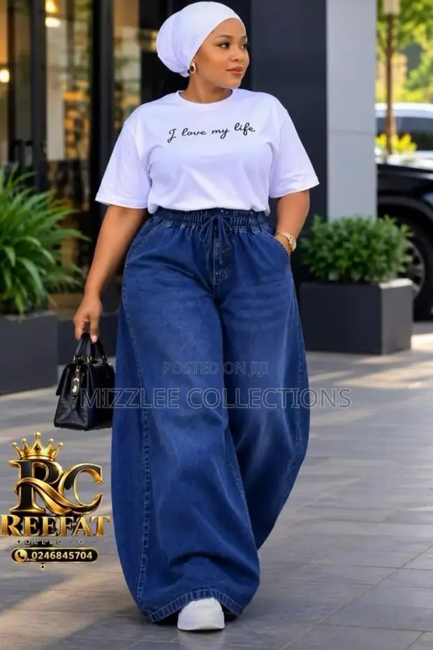 Ladies Baggy/Bola Jeans (28-34) - 1