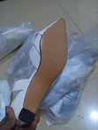 Ladies White Sandals - 3