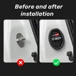 4pcs Silicone Car Door Lock Protective Cover - 3