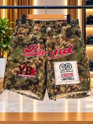 Denim & Supply Camouflage Cargo Shorts