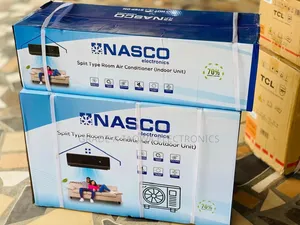 Nasco 1.5hp Air Conditioner - Sleek Black