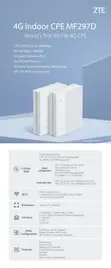 ZTE MF297D WiFi 6 Router - Unlocked - 1