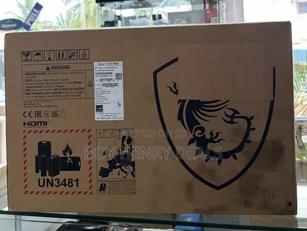 MSI Katana 15 Gaming Laptop - Intel Core i7, 16GB RAM, 512GB SSD - 1