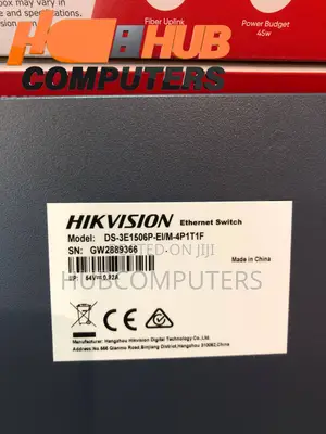 Hikvision DS-3E1506P-EI/M-4P1T1F 4-Port Gigabit PoE Smart Managed Switch