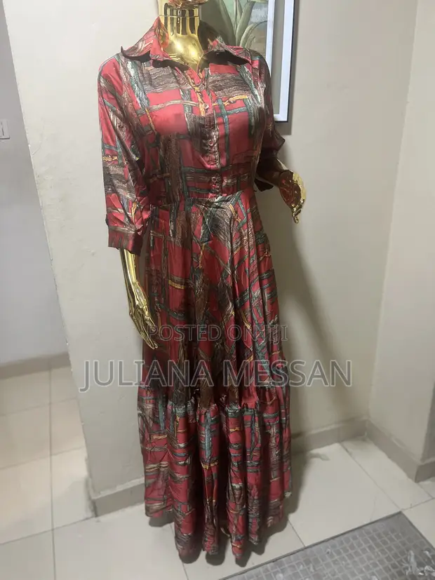 Maxi Skirt Dress for Middle-Aged Women - 1