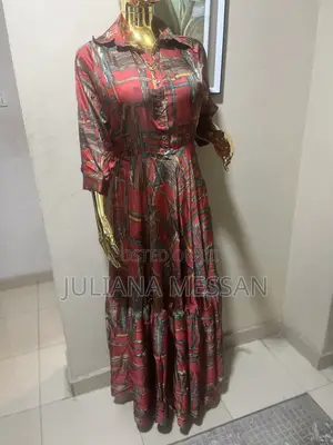 Maxi Skirt Dress for Middle-Aged Women