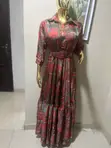 Maxi Skirt Dress for Middle-Aged Women - 2