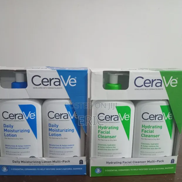 CeraVe Hydrating Facial Cleanser & Lotion - 1