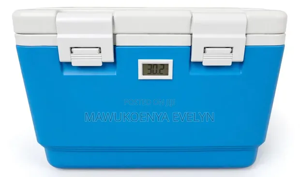 Vaccine Storage Cooler Box 12L with Thermometer - 1