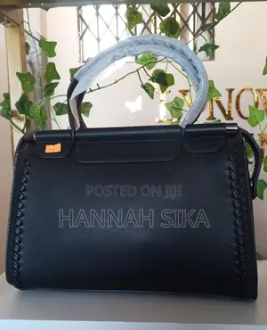 Lyn Handbag - Brand New Black Fabric