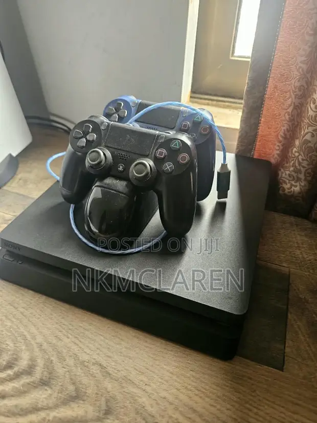 PS4 Slim Jailbreak Console with 2 Controllers & 10 Games - 1