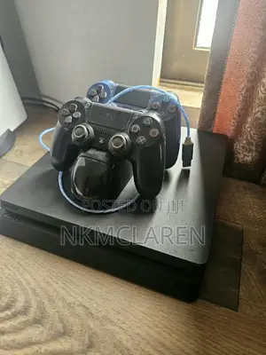 PS4 Slim Jailbreak Console with 2 Controllers & 10 Games
