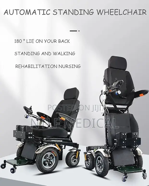 Electric Wheelchair (Multi-Functional: Lie Flat, Sit, Stand) - 1