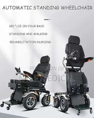 Electric Wheelchair (Multi-Functional: Lie Flat, Sit, Stand)