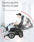 Electric Wheelchair (Multi-Functional: Lie Flat, Sit, Stand) - 4