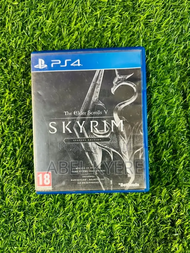 Skyrim Special Edition CD for PS4, PS5, PC - 1