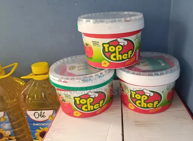 Top Chef Tomatoes Paste & Cooking Oil - 1