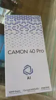 New Tecno Camon 40 Pro 5G 256GB Black - 3
