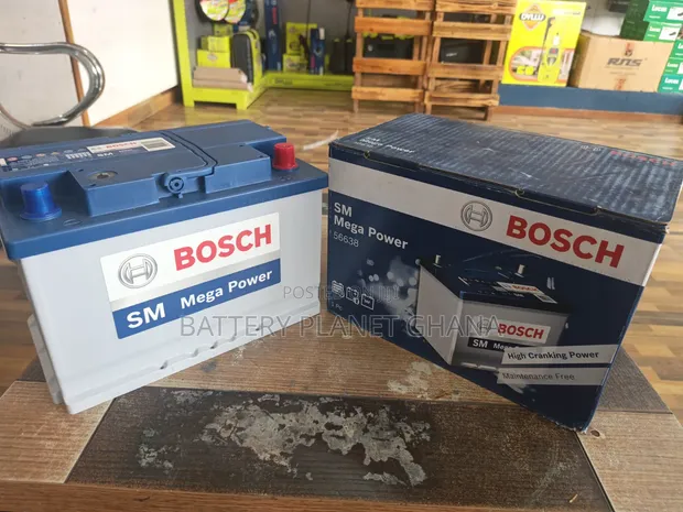 Bosch Battery 56638 (15 Plates) - 1