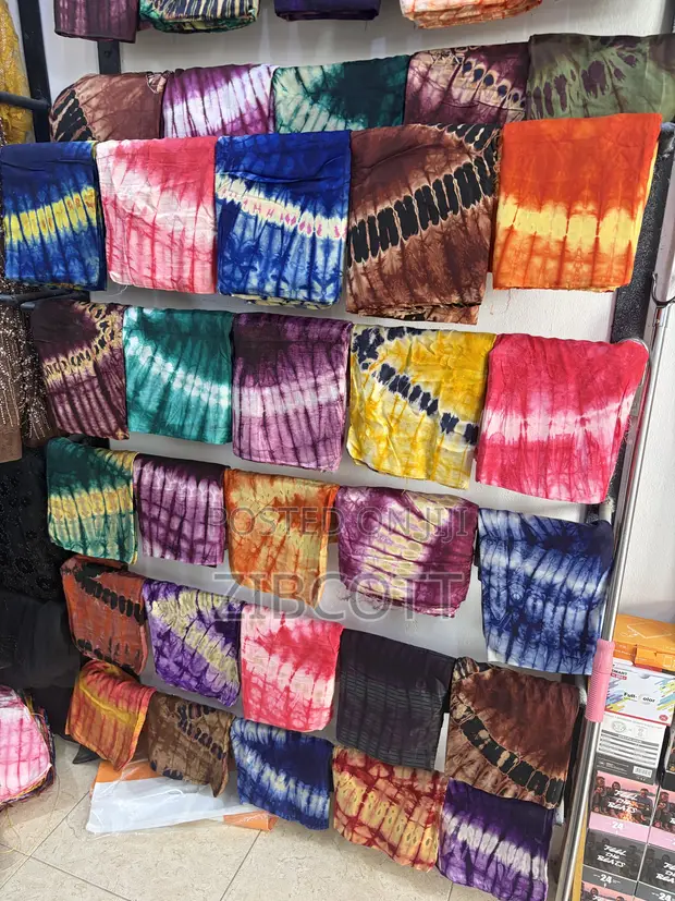 Silk Tie and Dye Fabric - 1