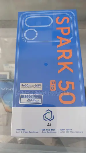 New Tecno Spark 50 Pro 256GB Green
