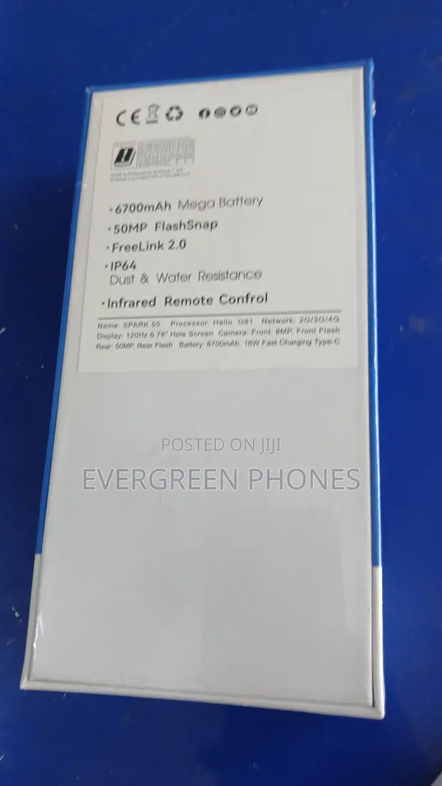 New Tecno Spark 50 128GB Orange - 1
