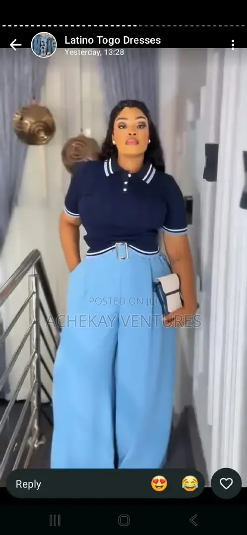 Luxury Ladies Top and Down Set 3XL - 1
