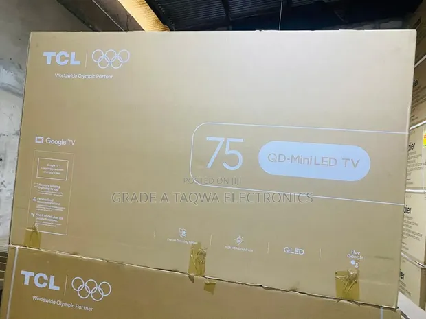 TCL 75-Inch QLED miniLED 4K TV (Model: 75C6K) - 1